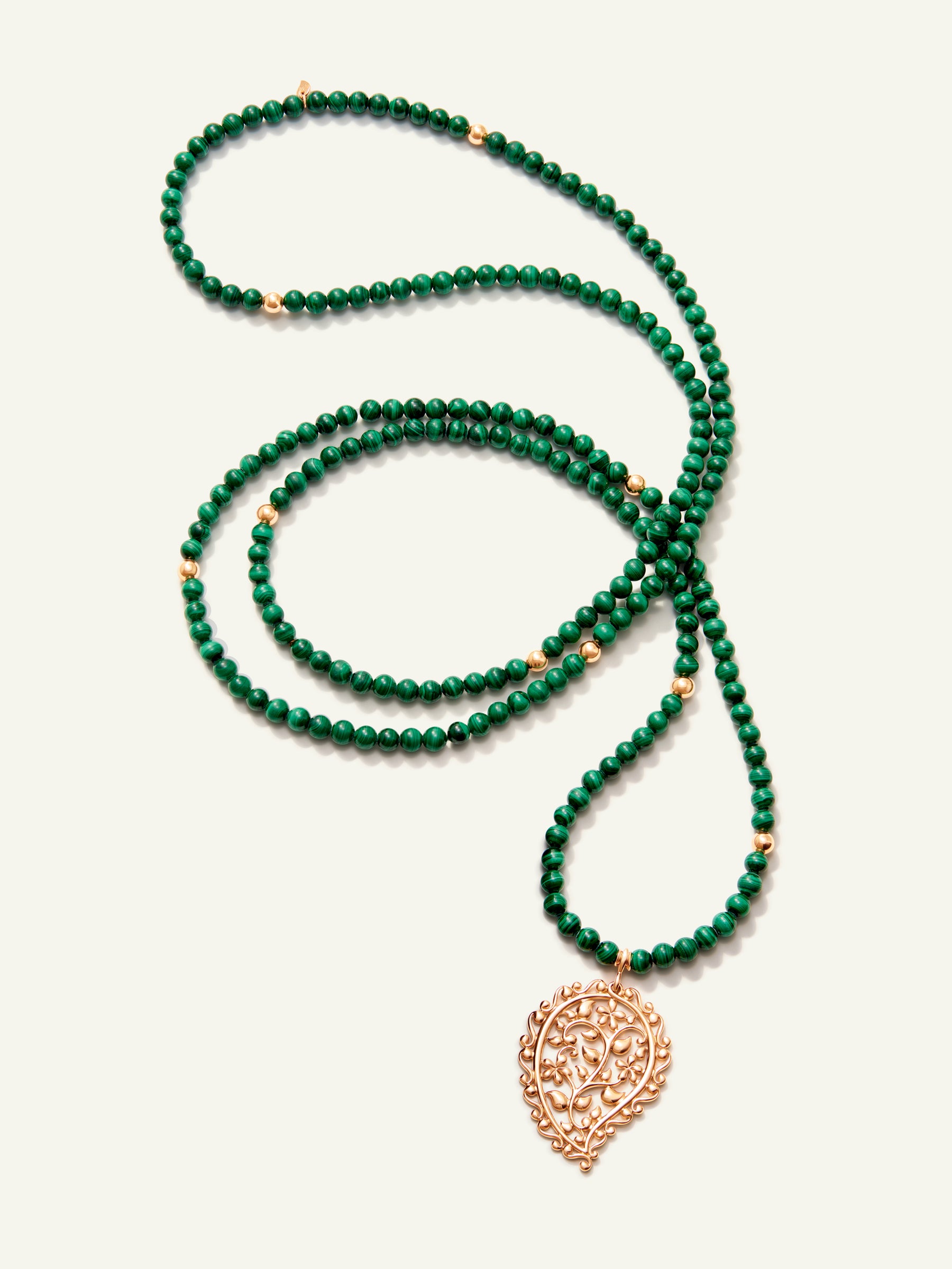 NDIA Dream Pendant Halskette mit Malachit