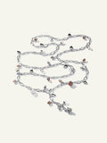 Necklace MIKADO 'Cashmere' with Diamond Pavé - 100 cm