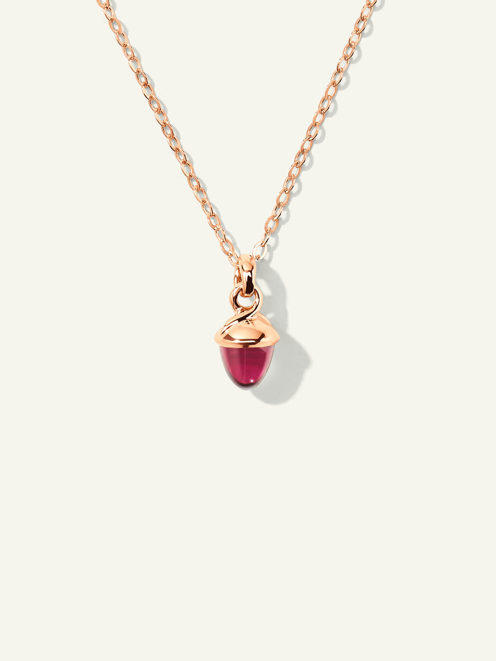 Necklace 'myMIKADO' with Tourmaline rose Rose Tourmaline