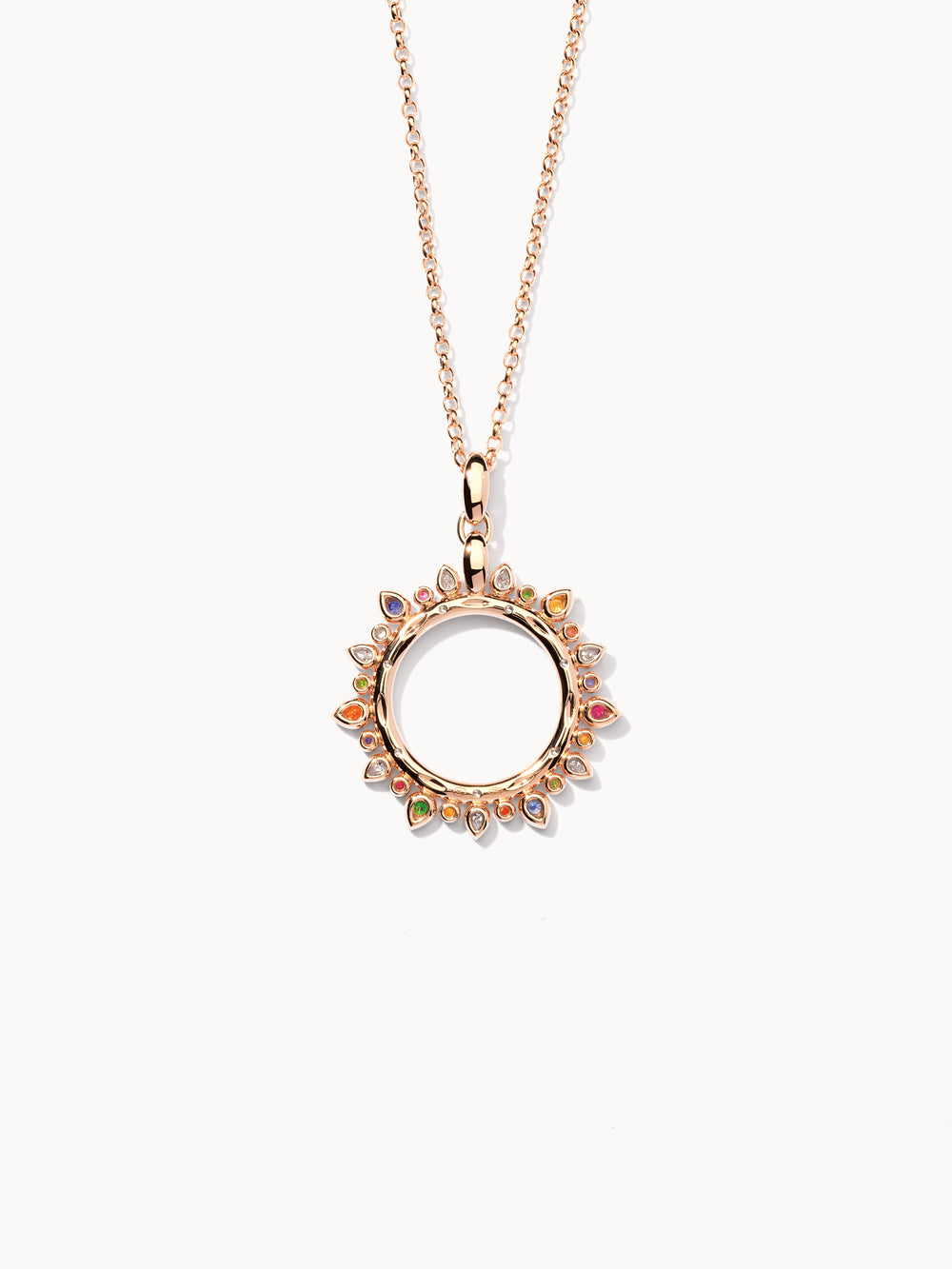 GYPSY Large Sun Pendant in 'Candy'