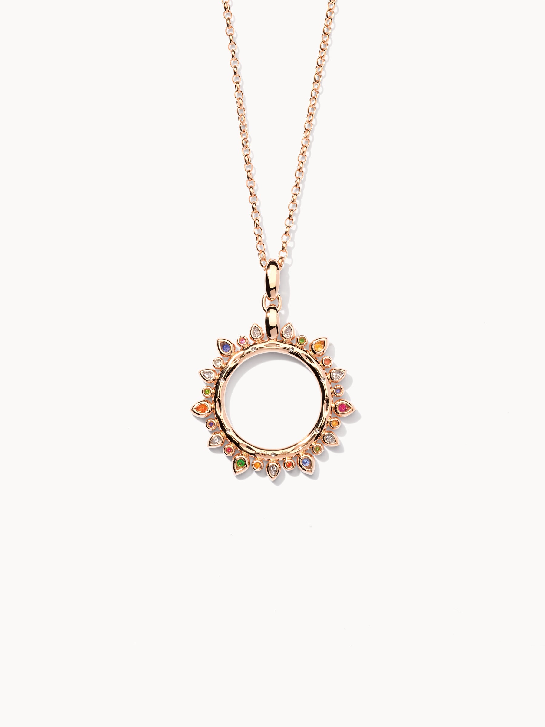 GYPSY Large Sun Pendant in 'Candy'