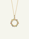 GYPSY Large Sun Pendant in 'Candy'