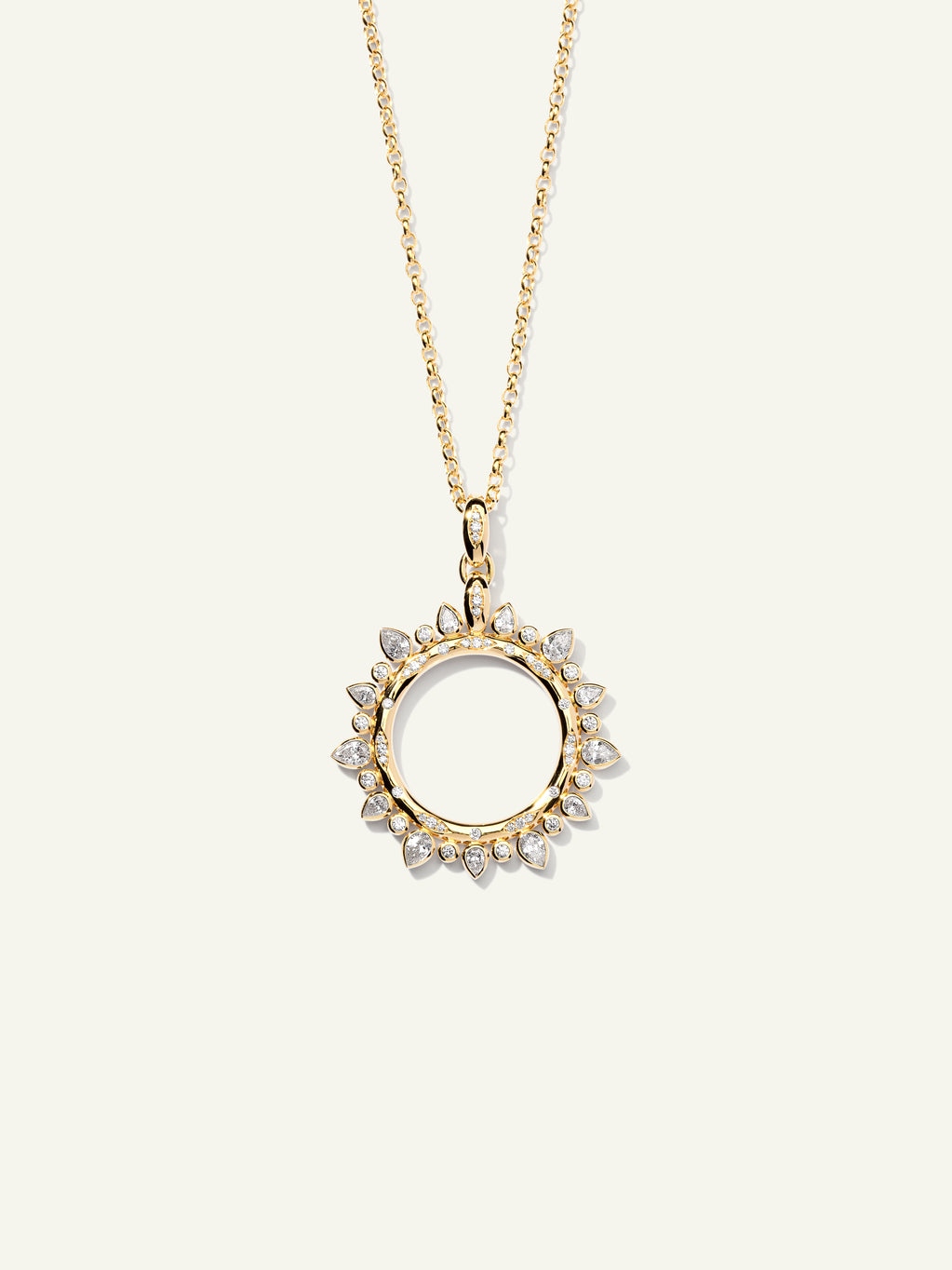 GYPSY Large Sun Pendant in 'Classic'