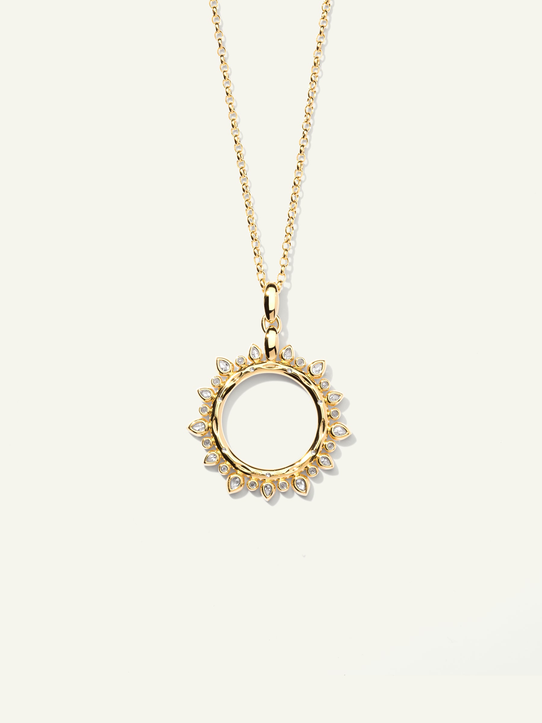 GYPSY Large Sun Pendant in 'Classic'