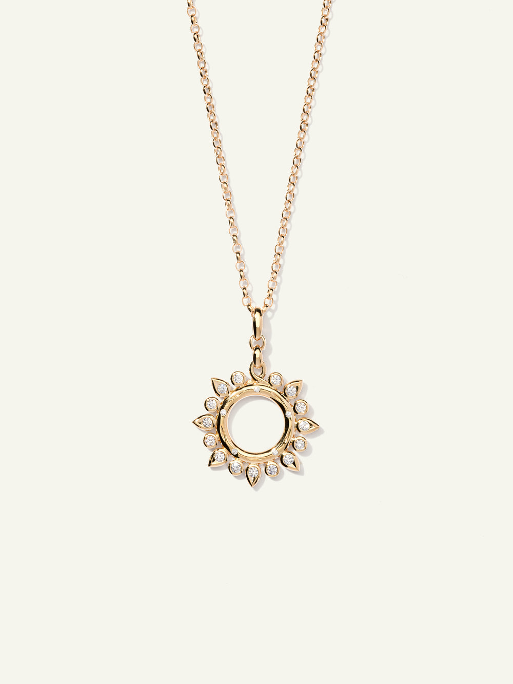 GYPSY Small Sun Pendant in ' Classic'