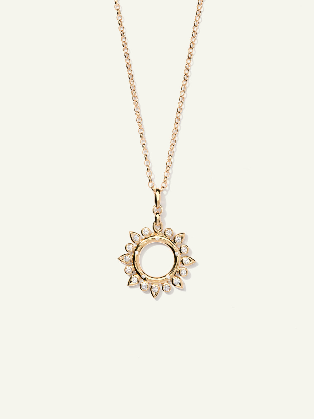 GYPSY Small Sun Pendant in ' Classic'
