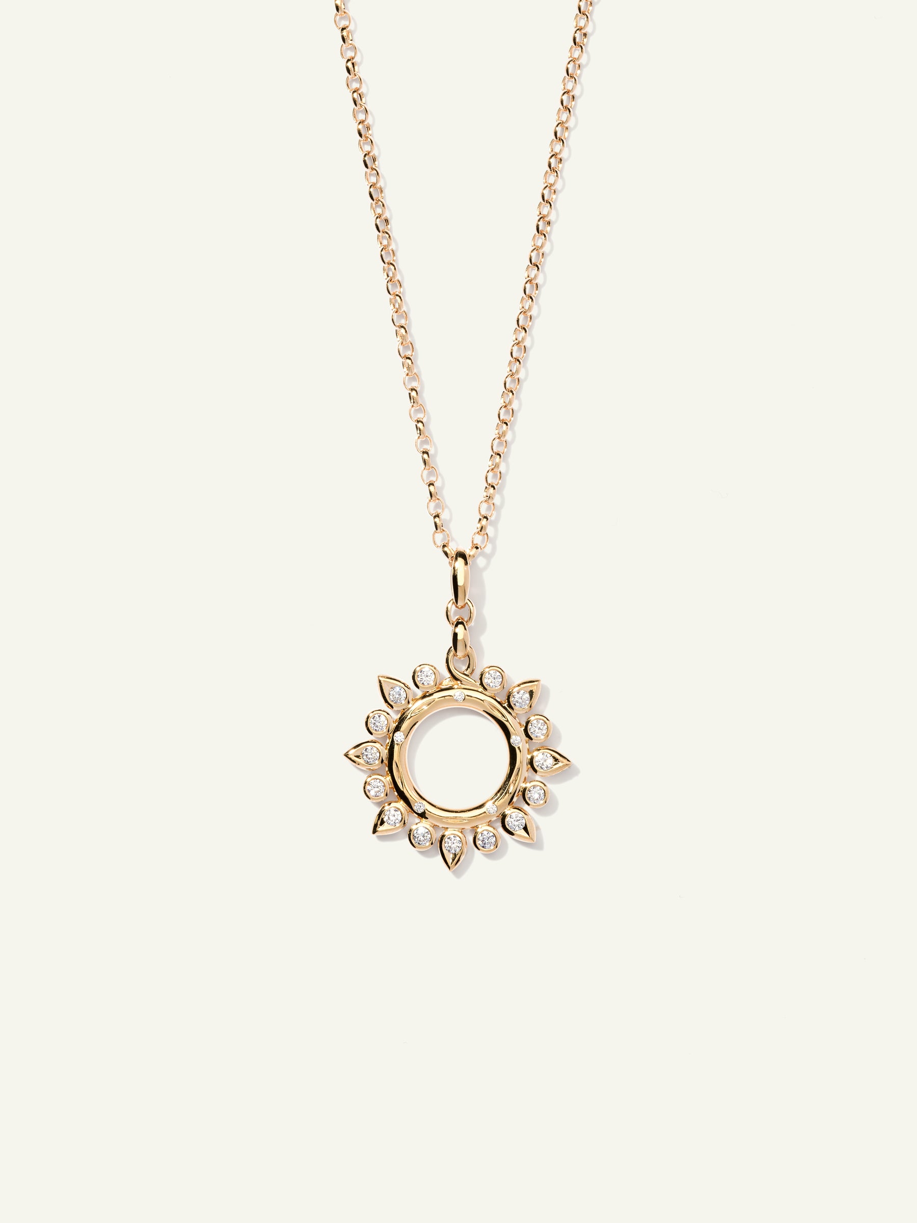 GYPSY Small Sun Pendant in ' Classic'