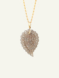 INDIA Medium Pendant with Grey Chalcedony