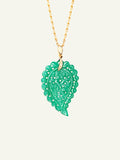 Pendant INDIA medium Green Onyx