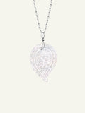 Pendant INDIA medium Mother of Pearl white