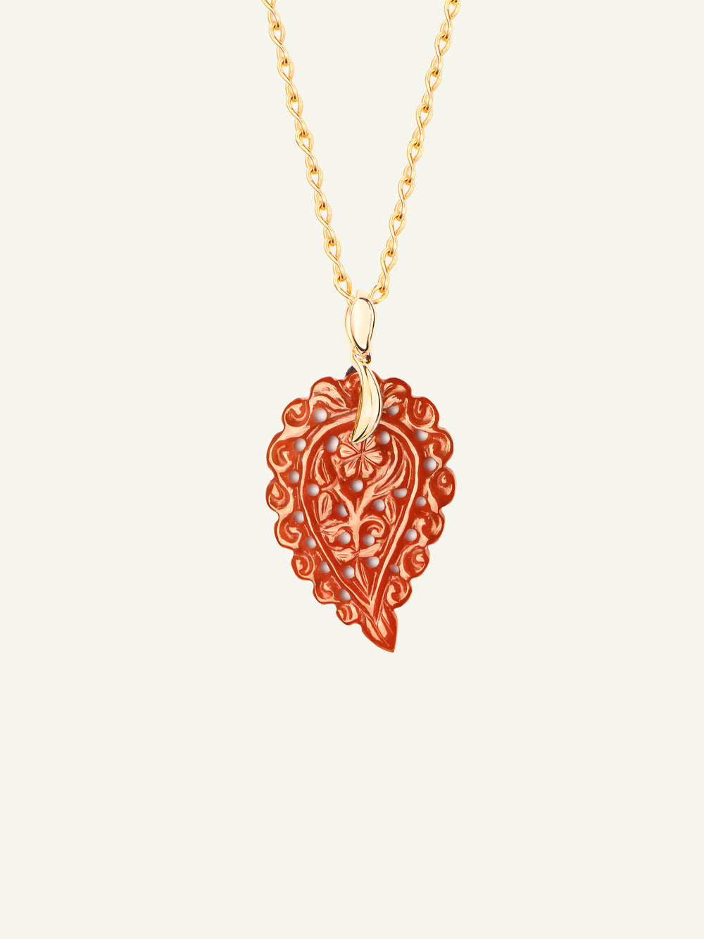 INDIA Small Pendant with Terra Onyx