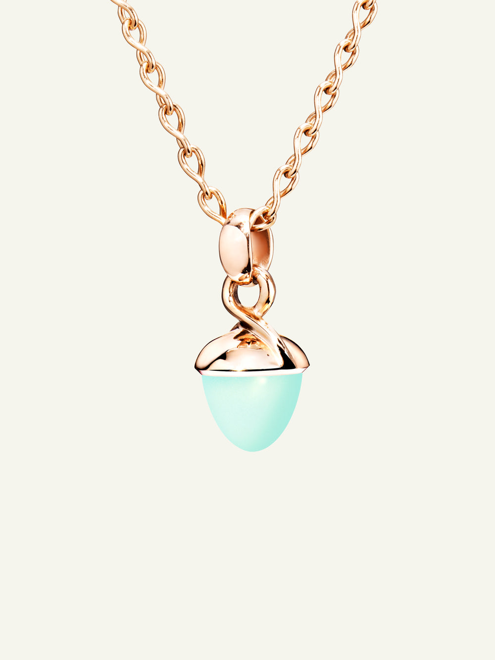 MIKADO Bouquet Pendant with Aqua Chalcedony