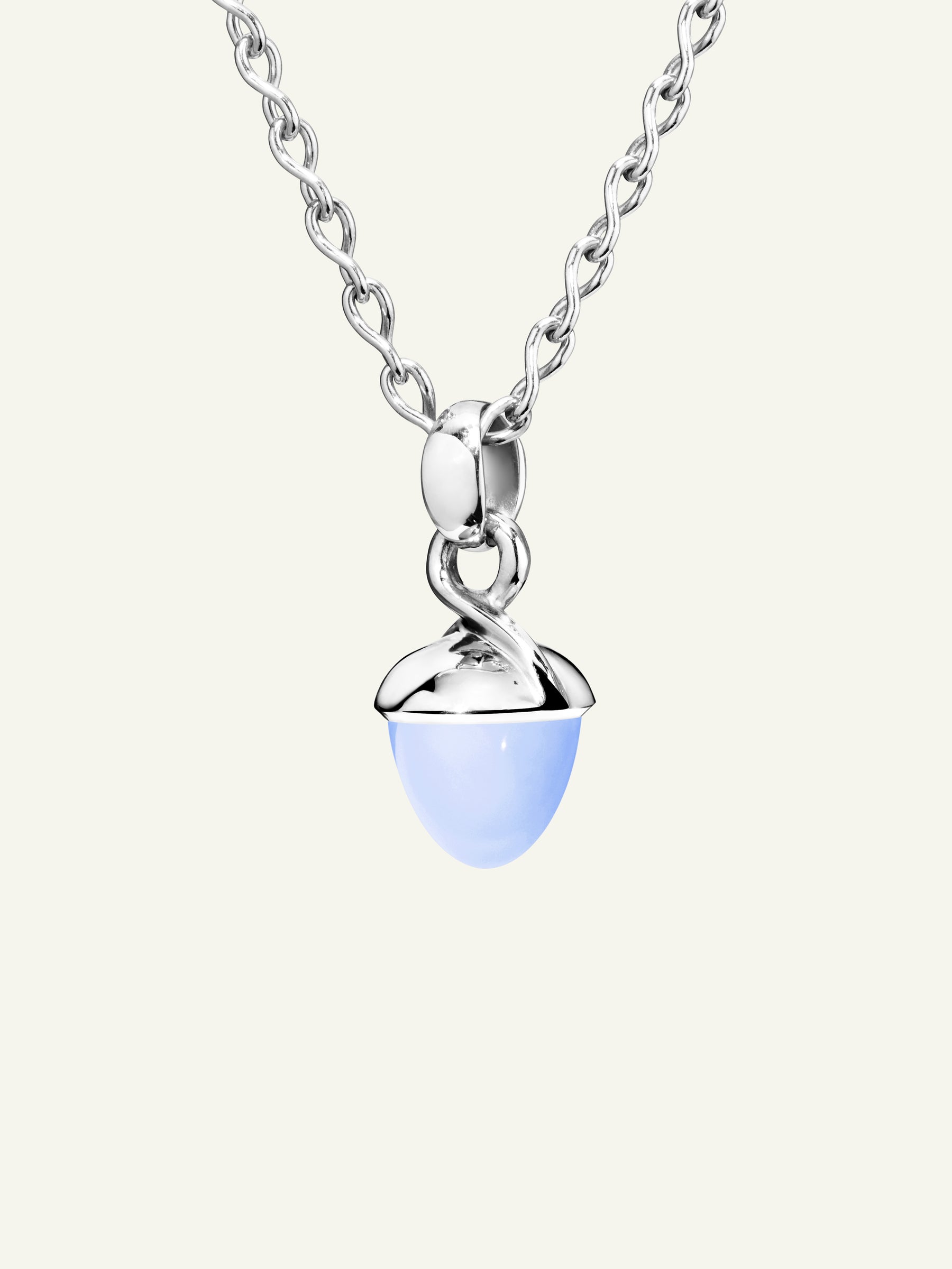 MIKADO Bouquet Anhänger mit Blauem Chalcedon