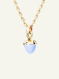 MIKADO Bouquet Pendant with Blue Chalcedony