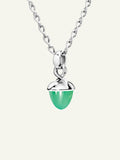 MIKADO Bouquet Pendant with Chrysoprase