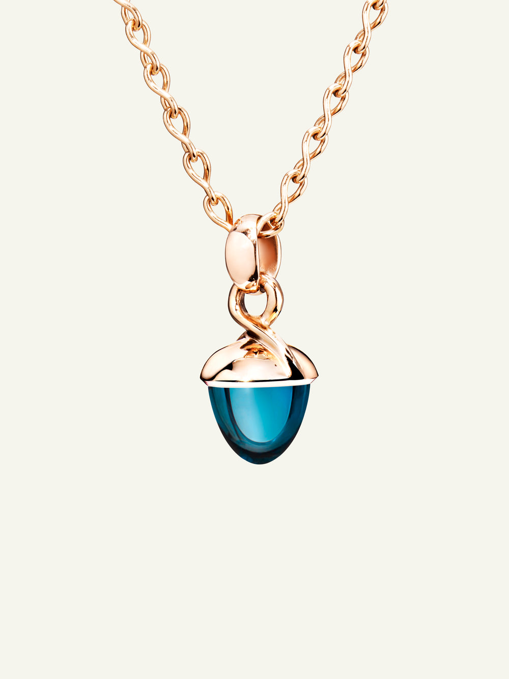 MIKADO Bouquet Pendant with London Topaz