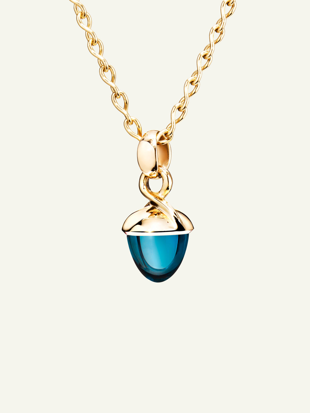 MIKADO Bouquet Pendant with London Topaz
