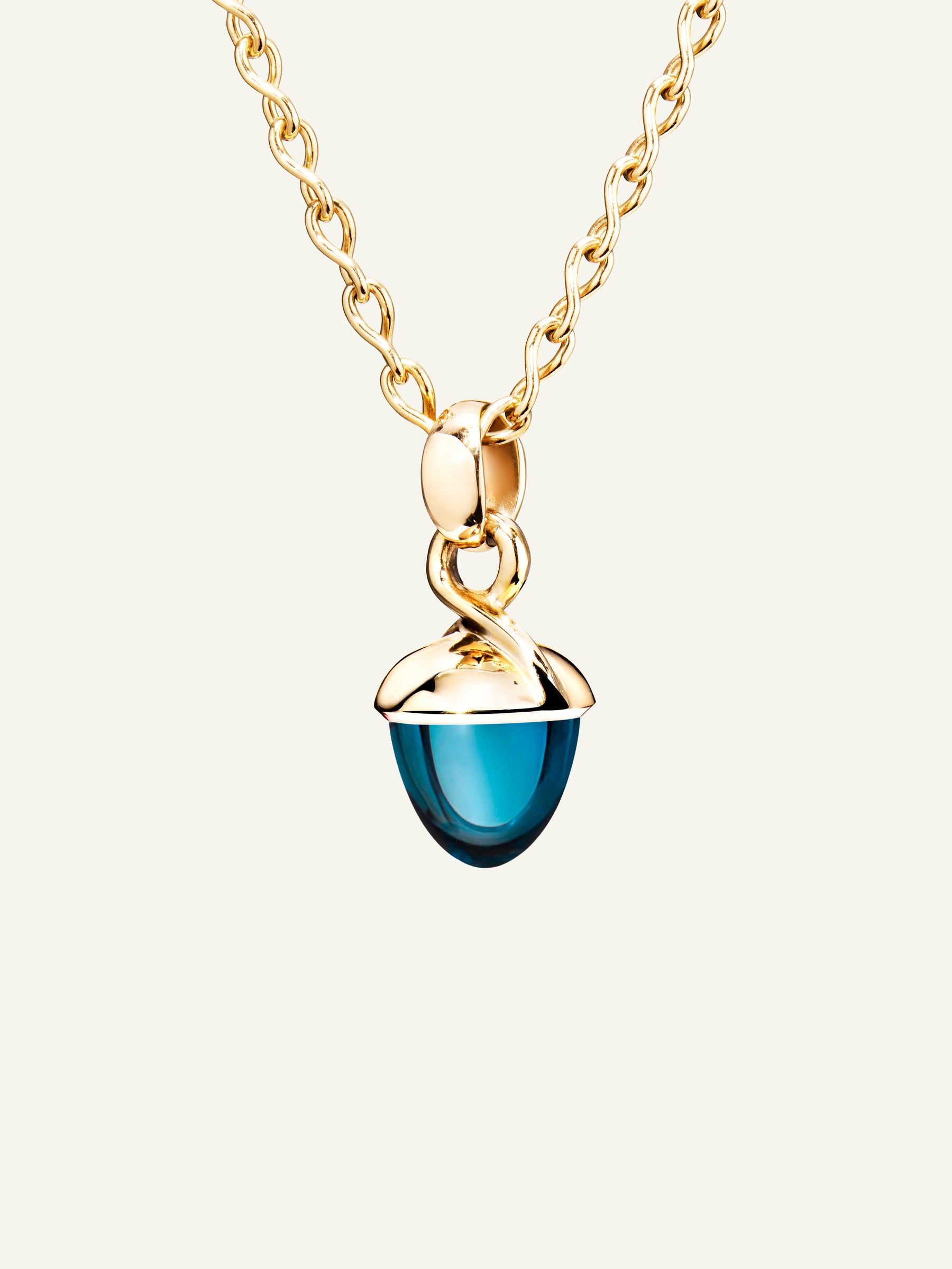 MIKADO Bouquet Pendant with London Topaz