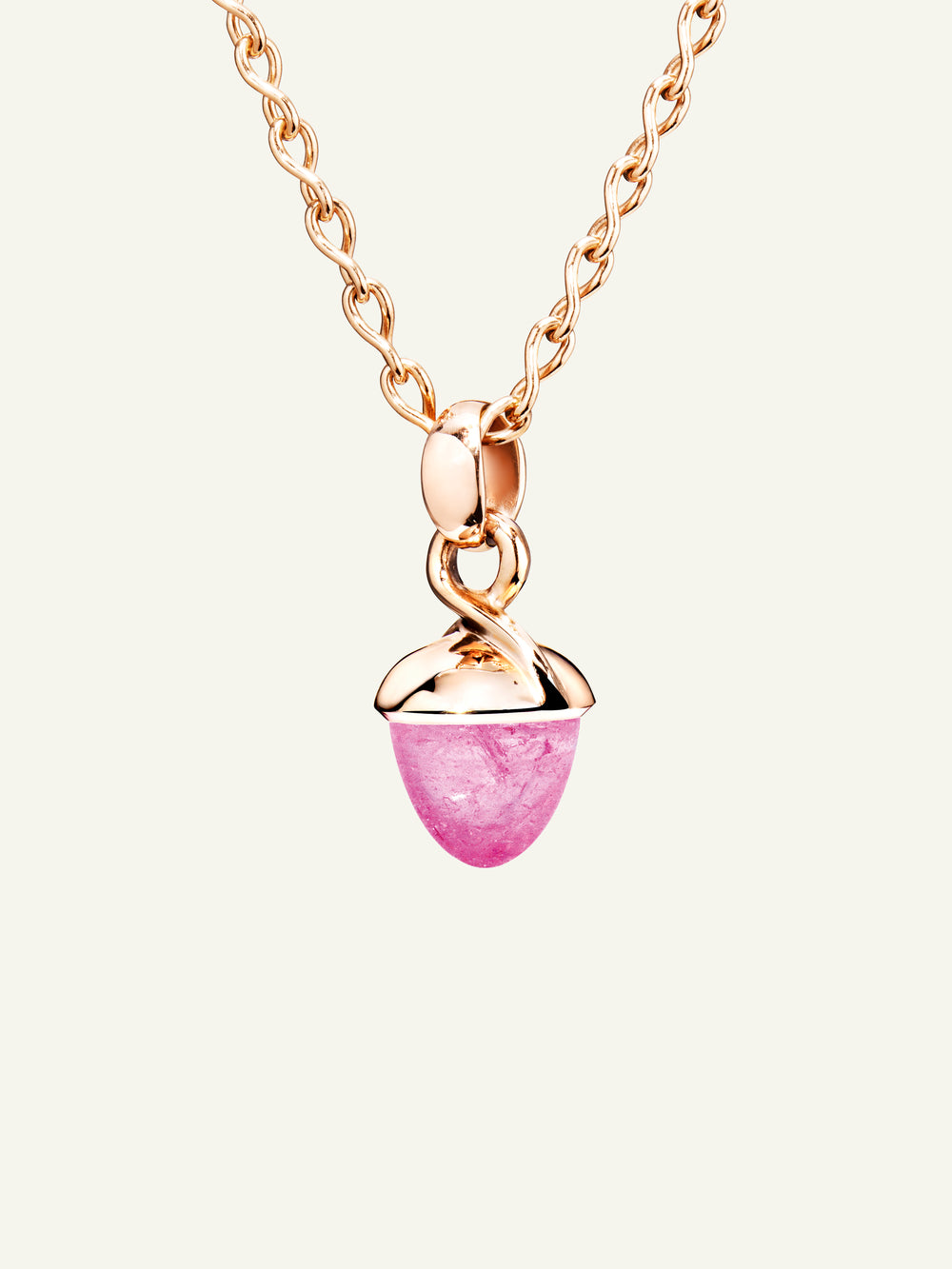 MIKADO Bouquet Pendant with Rose Tourmaline