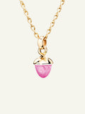 MIKADO Bouquet Pendant with Rose Tourmaline
