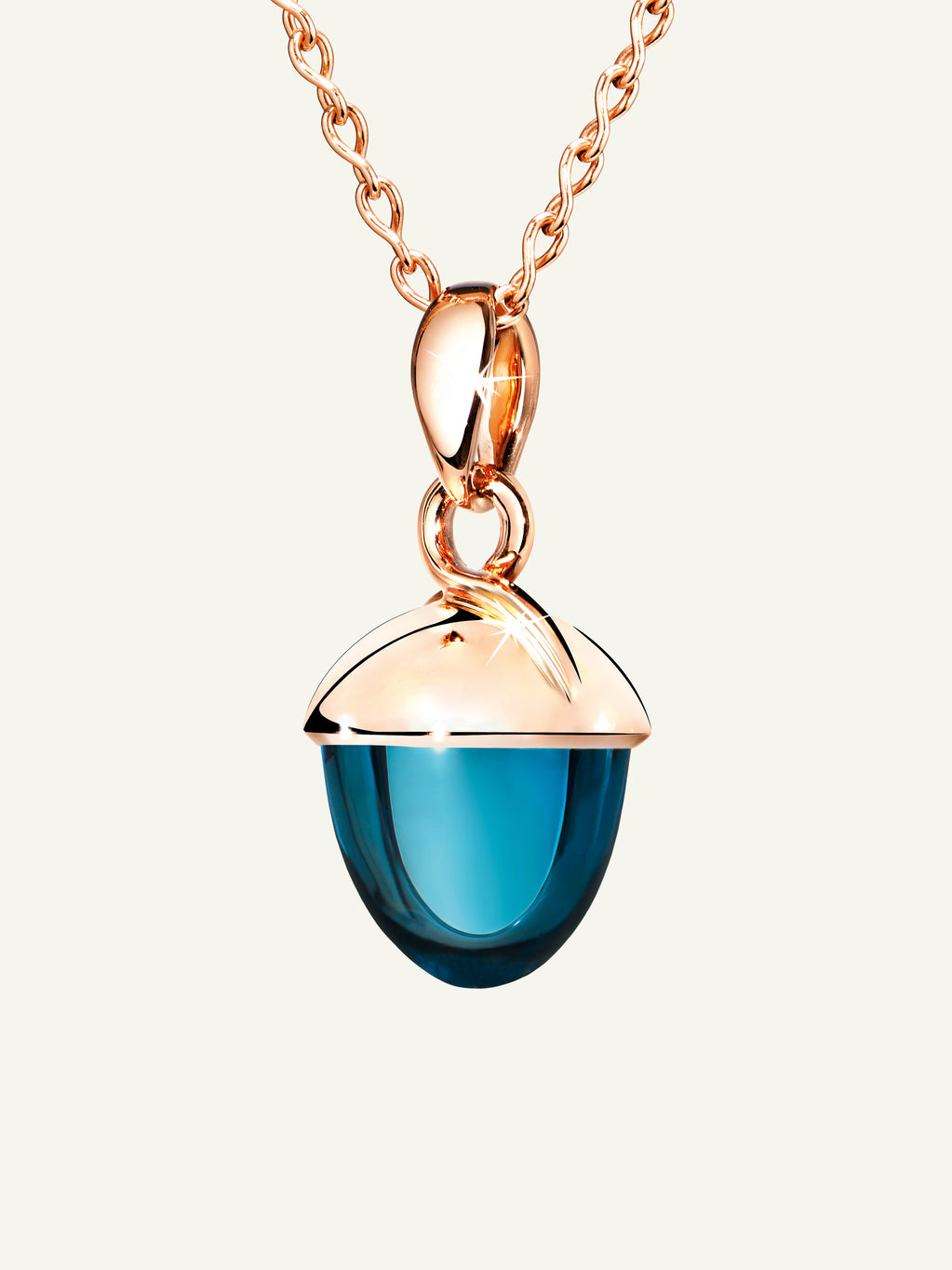 MIKADO Bouquet XL Pendant with London Topaz