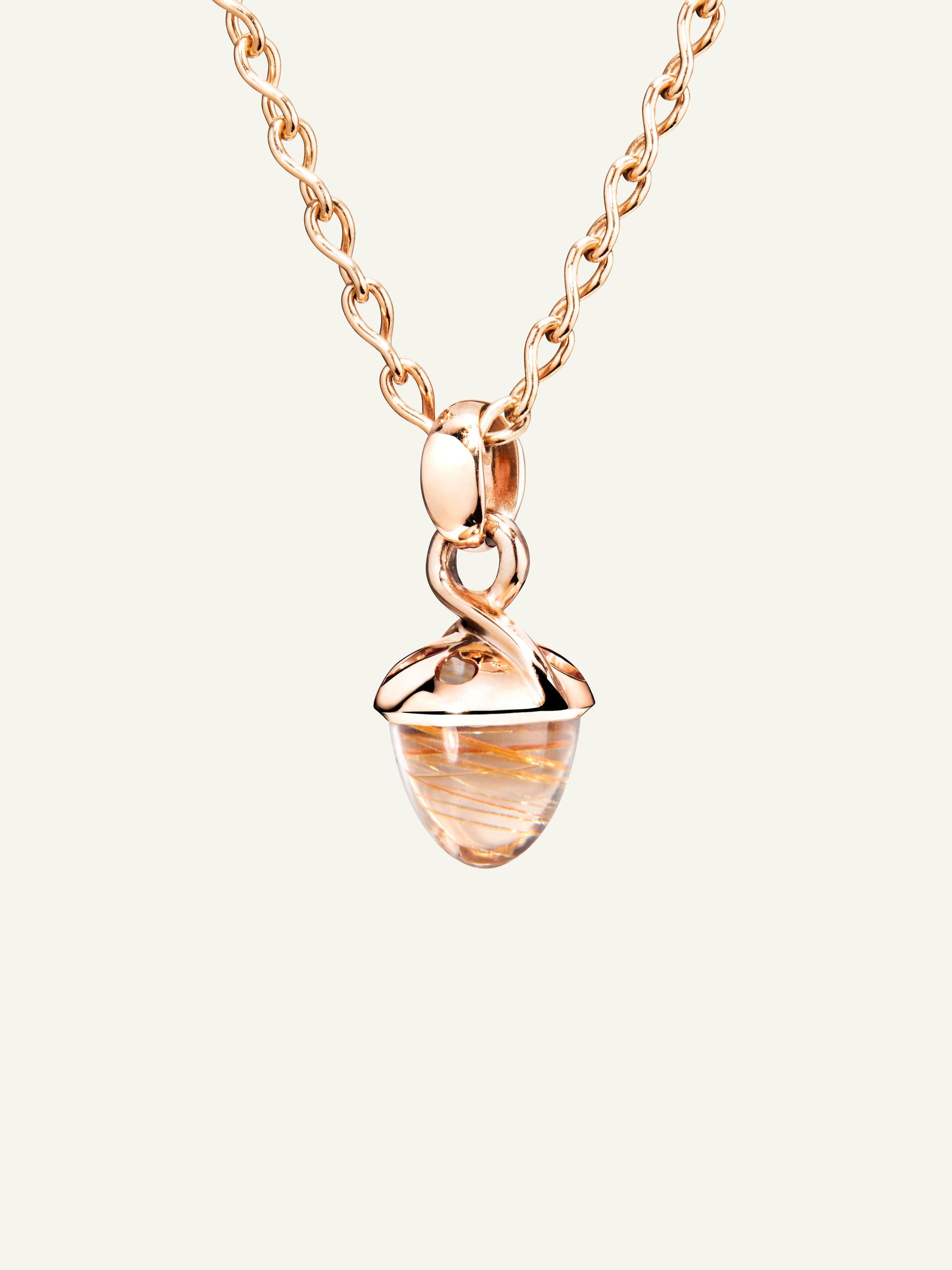 P-MB-f-RutQuR-rg | MIKADO Bouquet Fairy Pendant with Red Rutilated Quartz