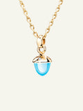 MIKADO Bouquet Fairy Pendant with Sky Topaz