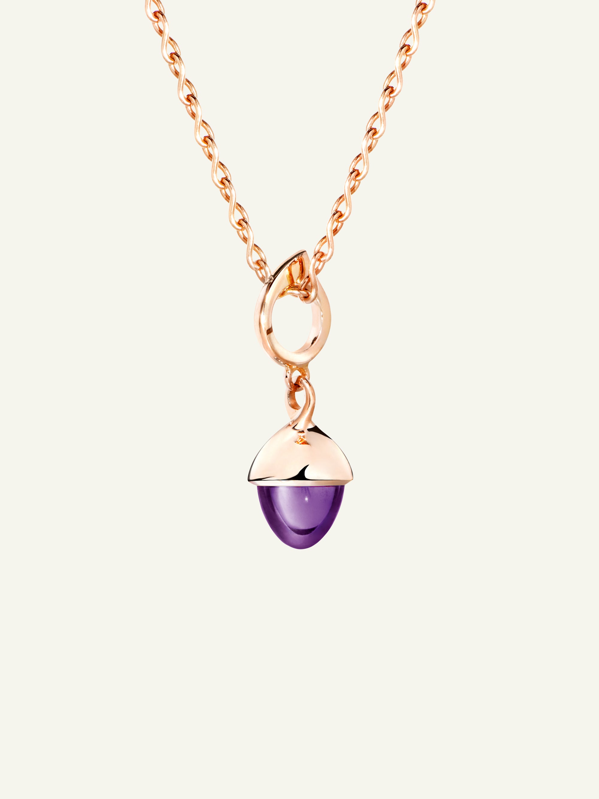 P-MFL-Am-rg | MIKADO Flamenco Pendant with Amethyst