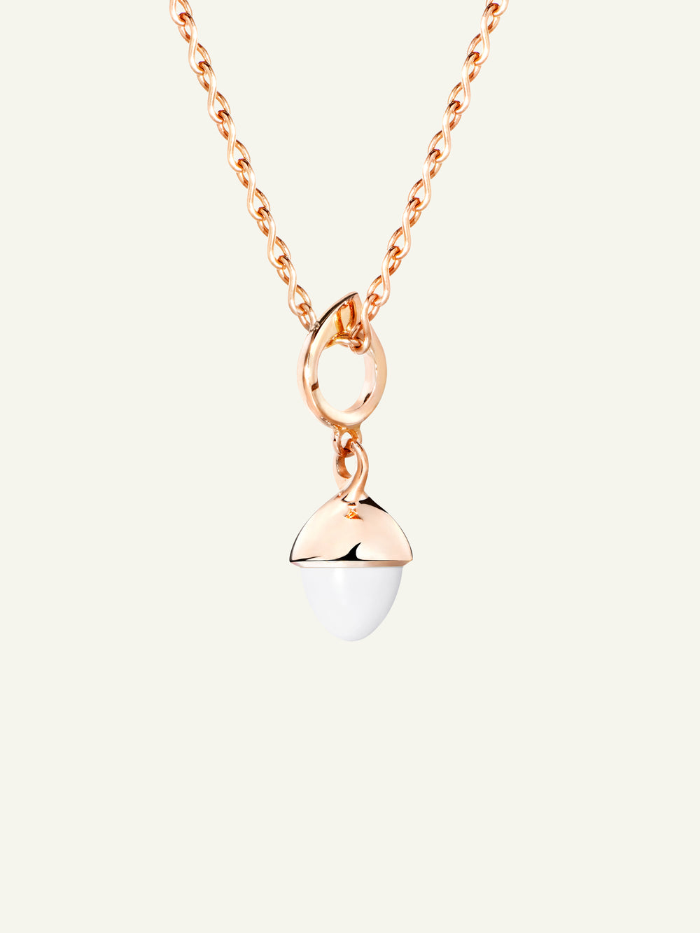 MIKADO Flamenco Pendant with Cacholong