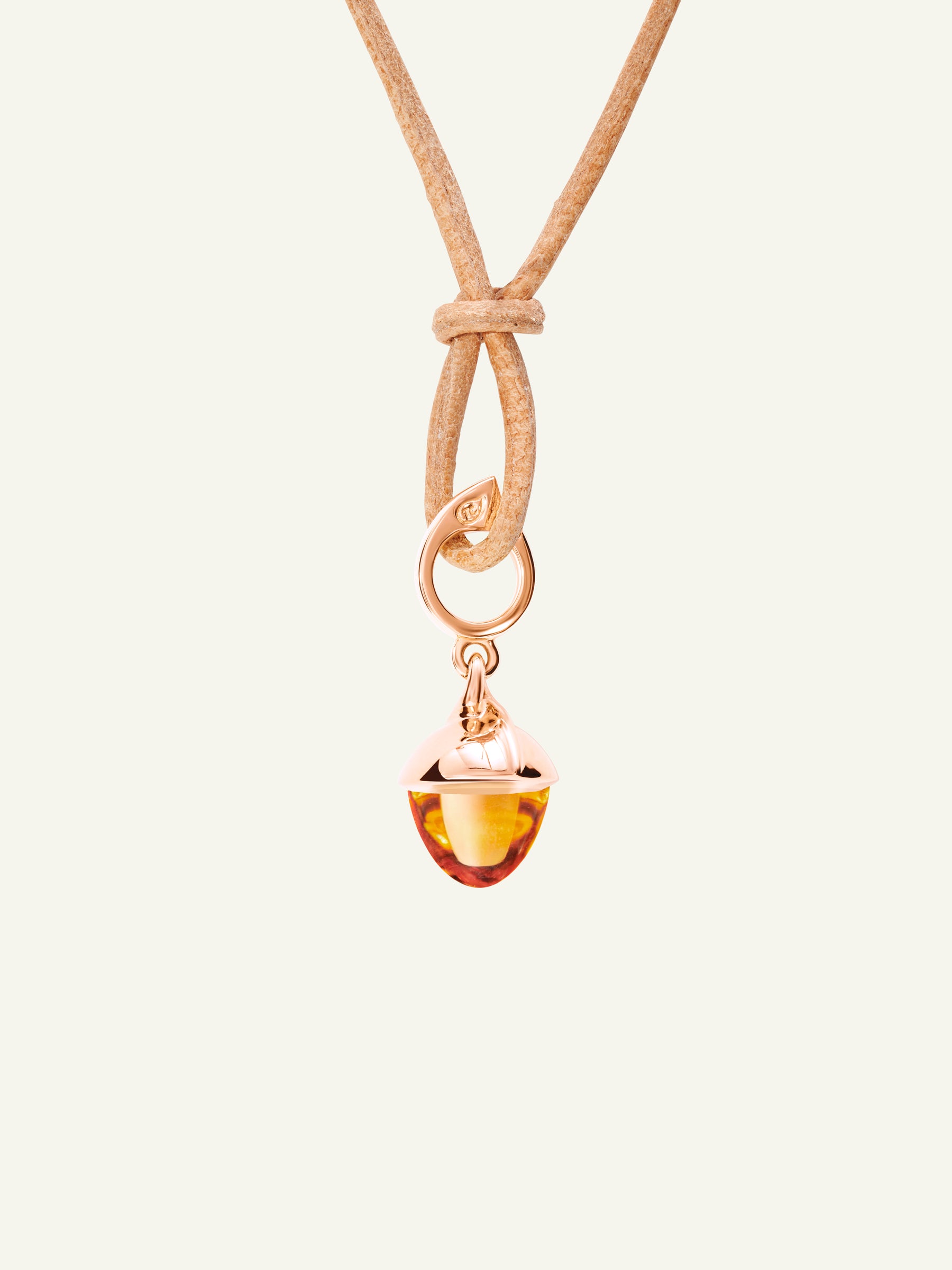 MIKADO Flamenco Pendant with Citrine