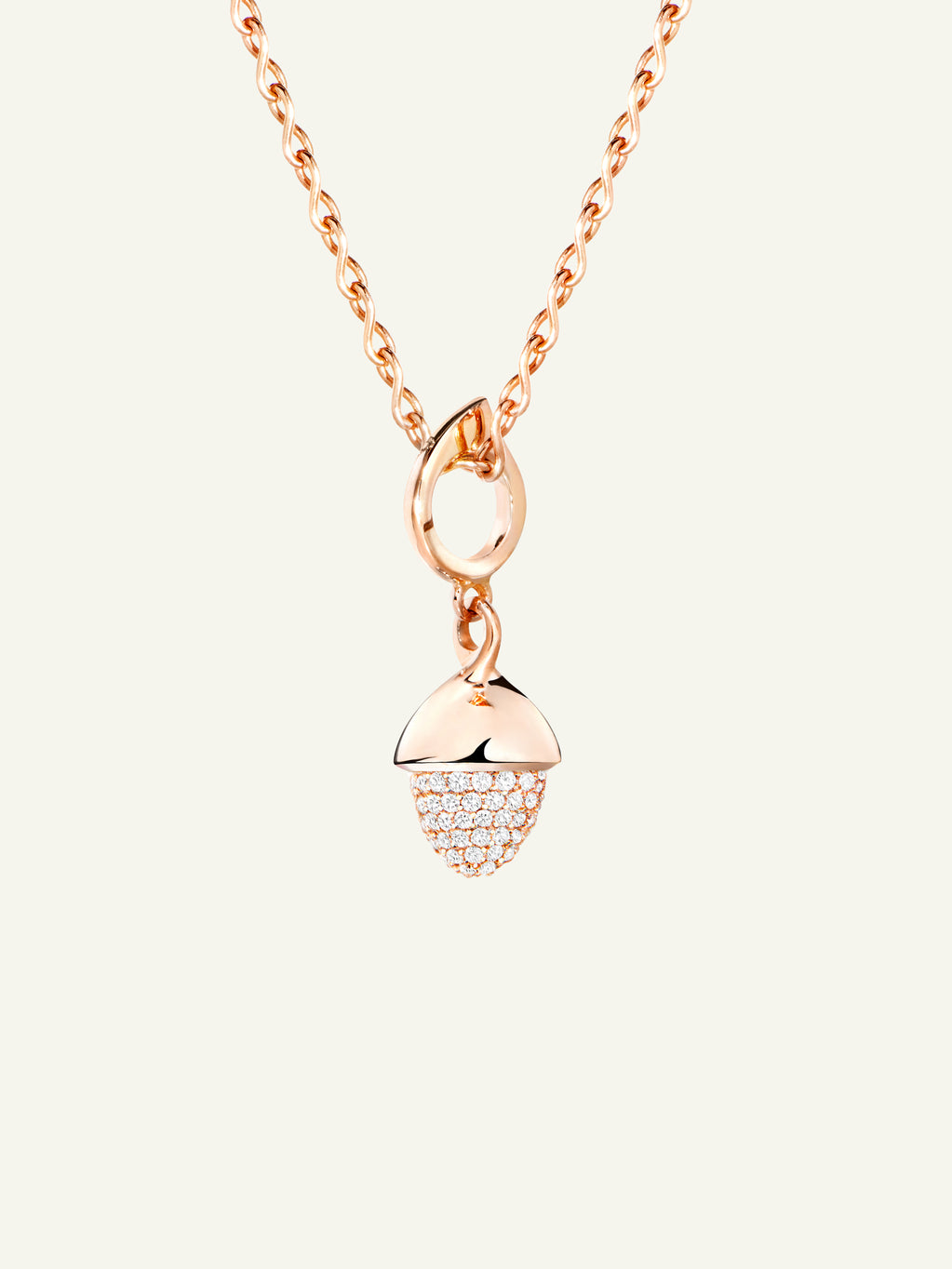 MIKADO Flamenco Pendant with Diamond PavŽ
