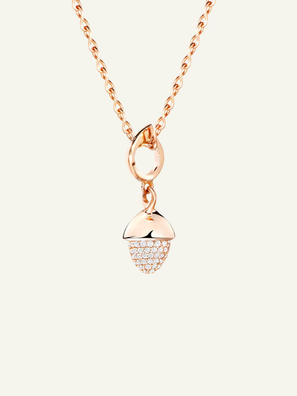 MIKADO Flamenco Pendant with Diamond PavŽ