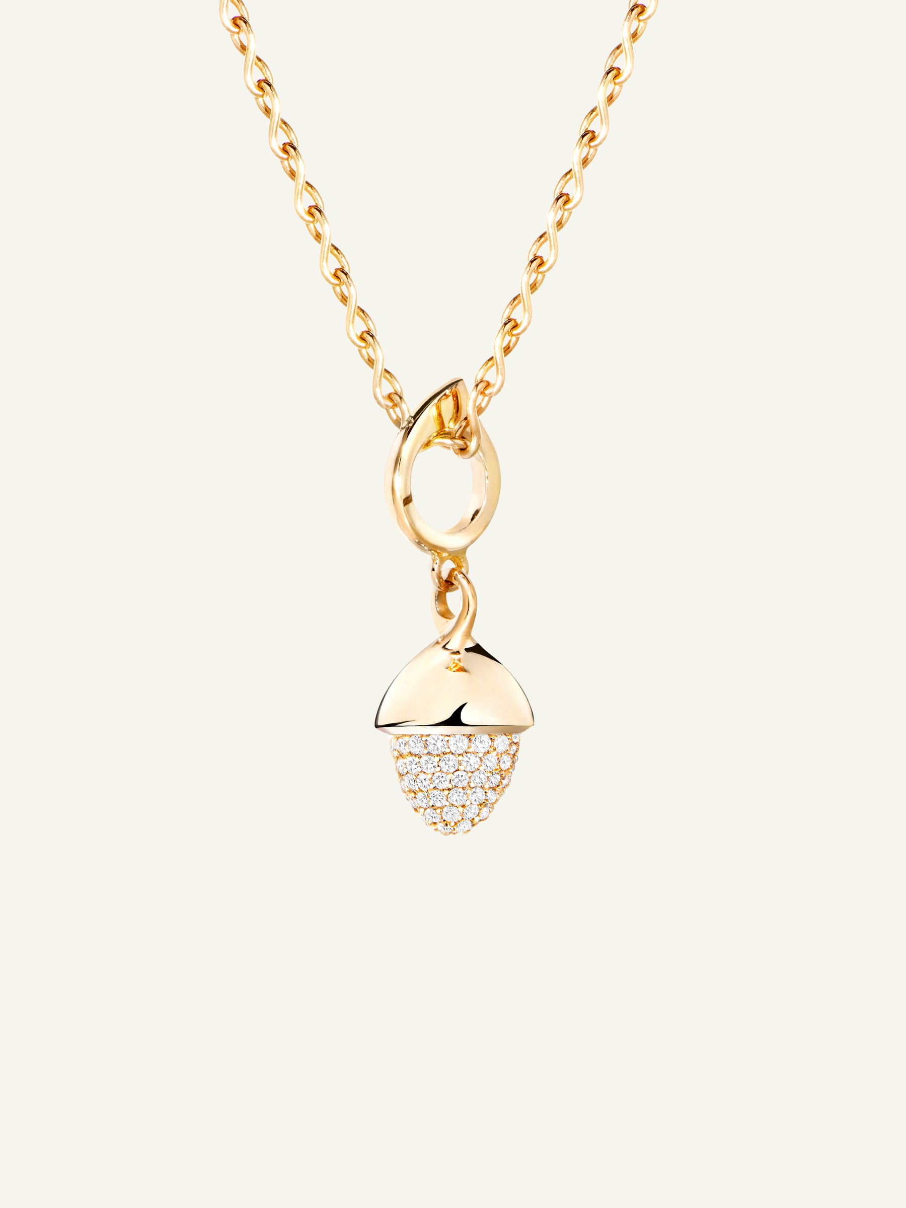 MIKADO Flamenco Pendant with Diamond Pavé