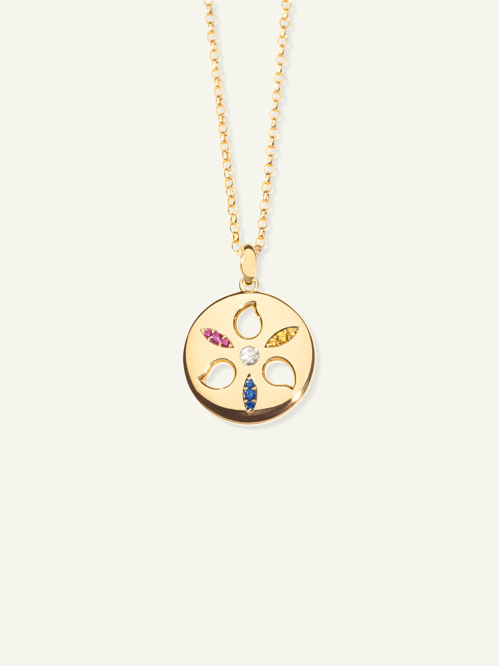 Pendant SAND DOLLAR large 'Candy' 