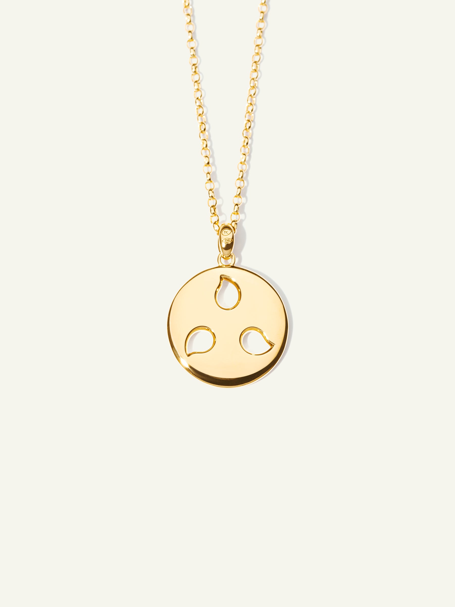 Pendant SAND DOLLAR large 'Candy' 