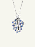 Pendant SNOWFLAKES Leaf Classic / 'Sky'