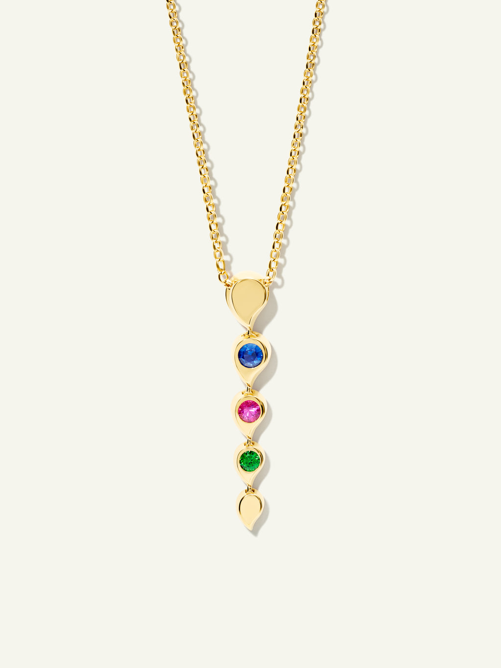 SNOWFLAKES Rivière Pendant in 'Candy'