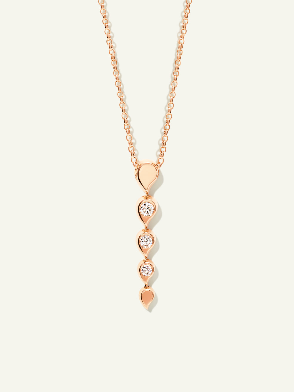 SNOWFLAKES Rivière Pendant in 'Classic'