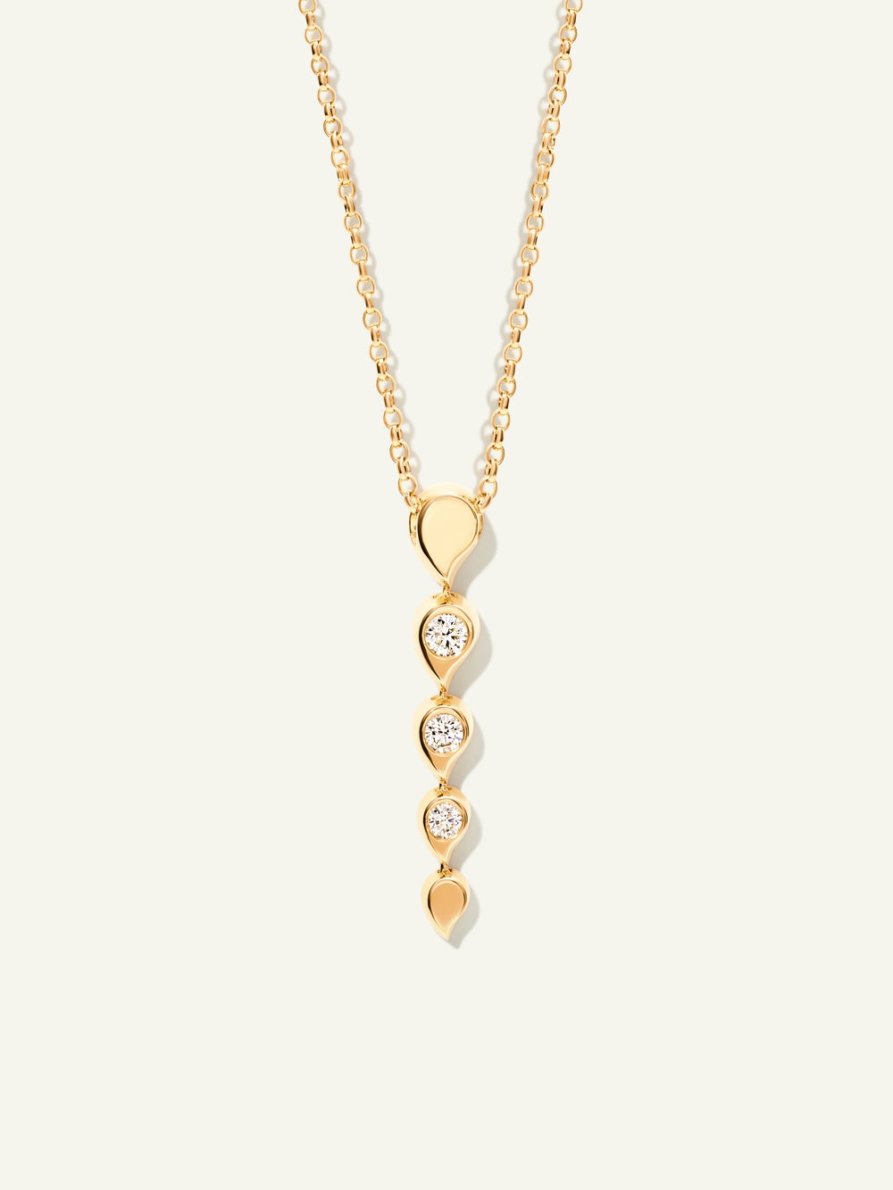 SNOWFLAKES Rivière Pendant in 'Classic'