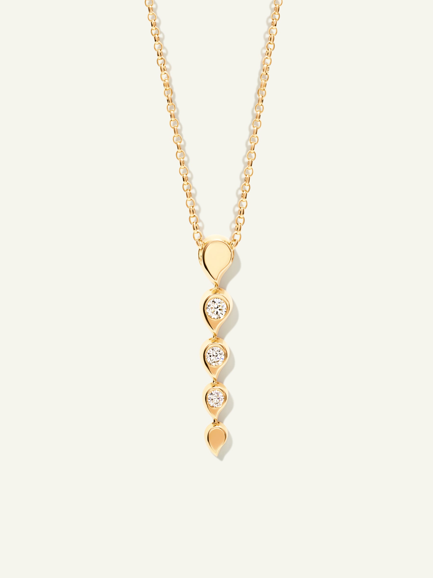 SNOWFLAKES Rivière Pendant in 'Classic'
