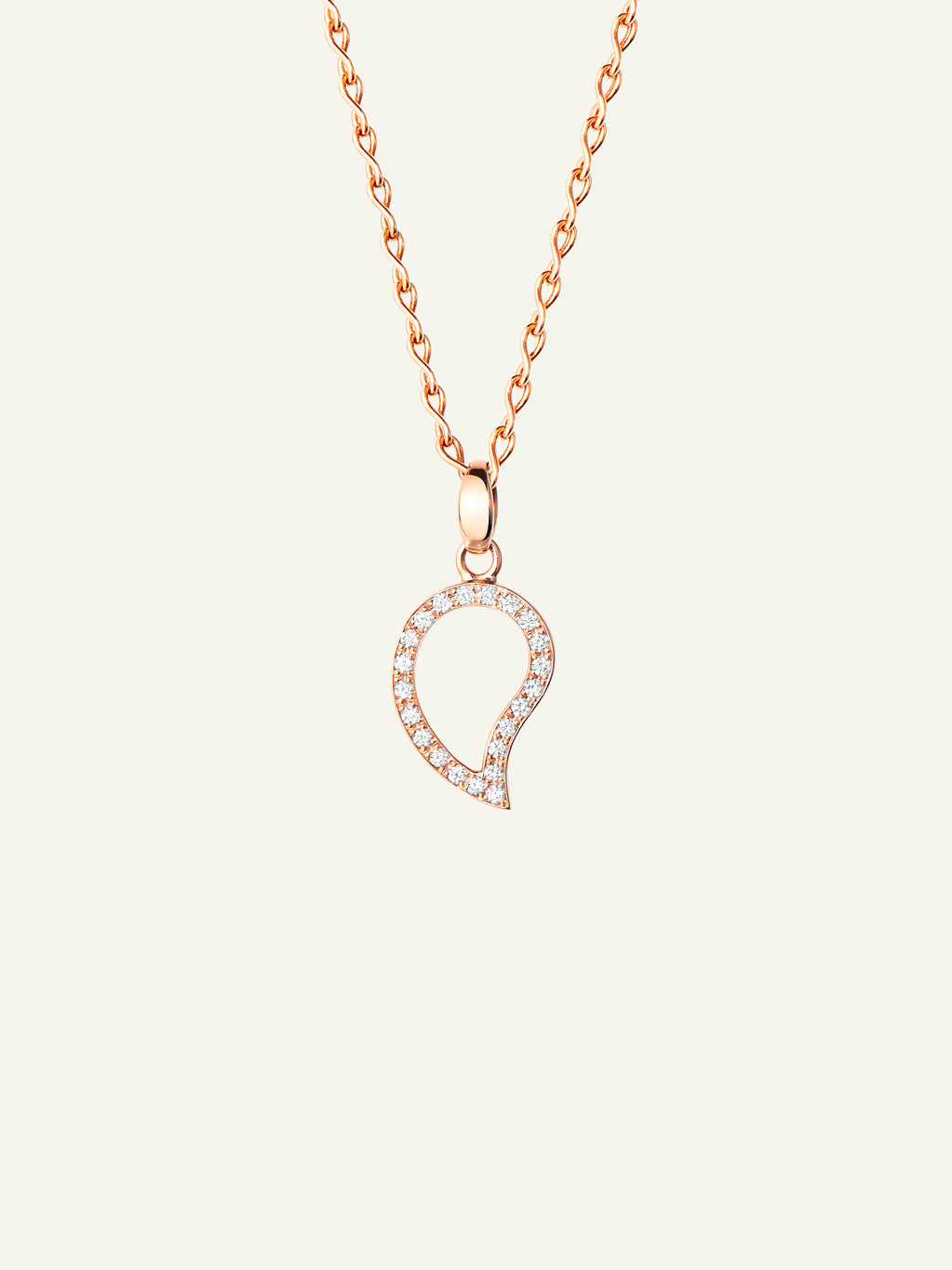 Pendant SIGNATURE small Diamond Pavé mit Diamant Pavé