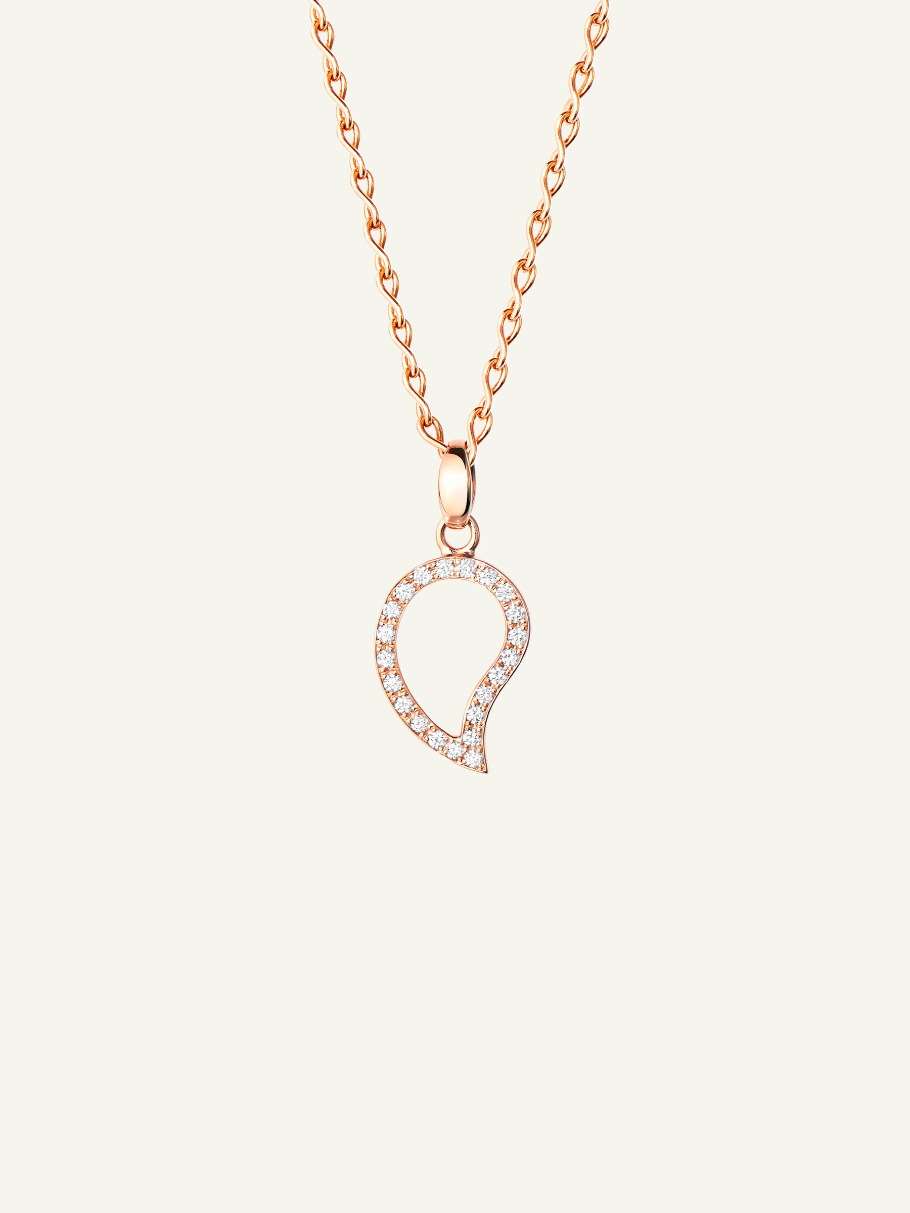 Pendant SIGNATURE small Diamond Pavé mit Diamant Pavé