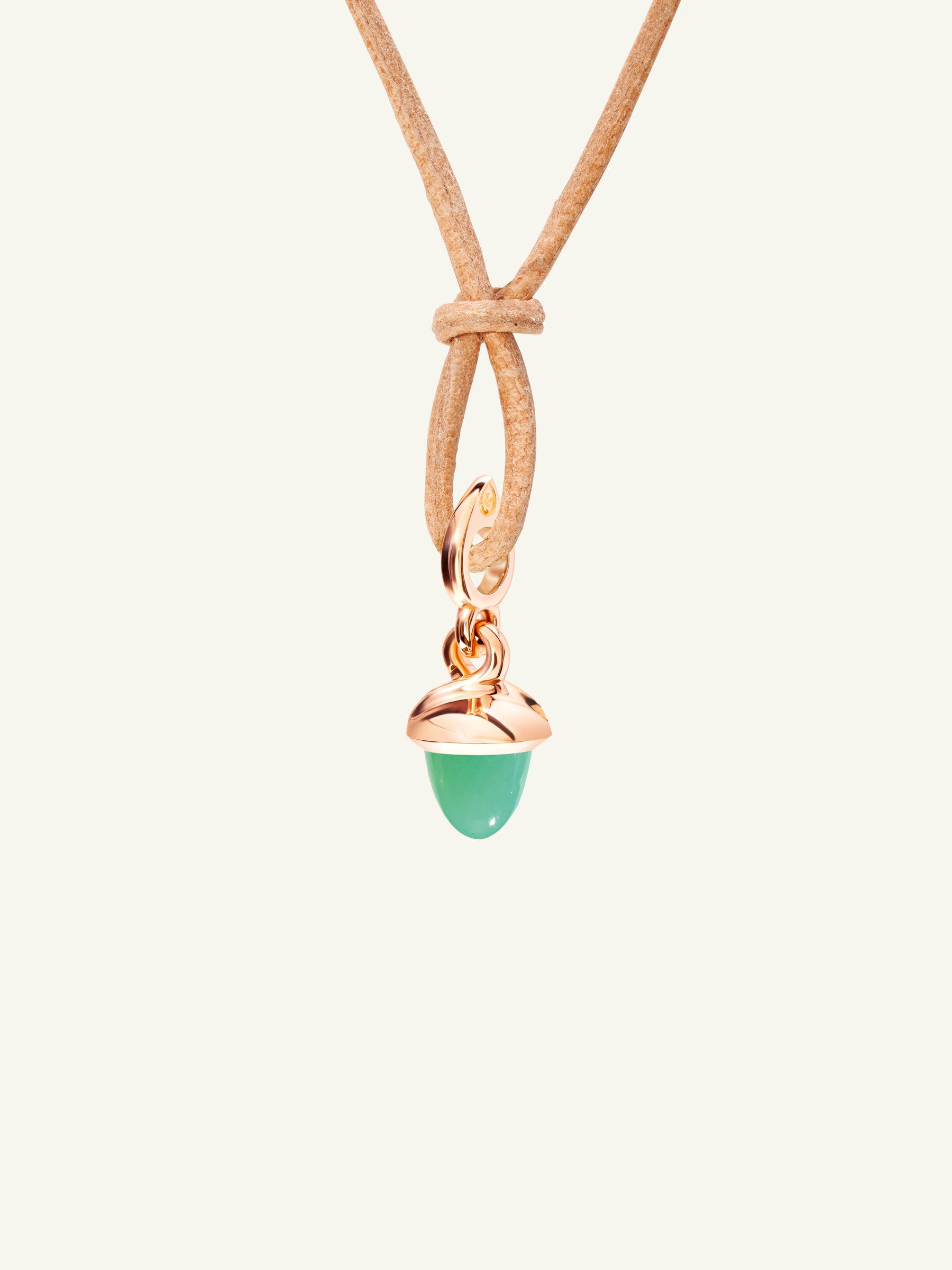 MiniMIKADO Pendant with Chrysoprase