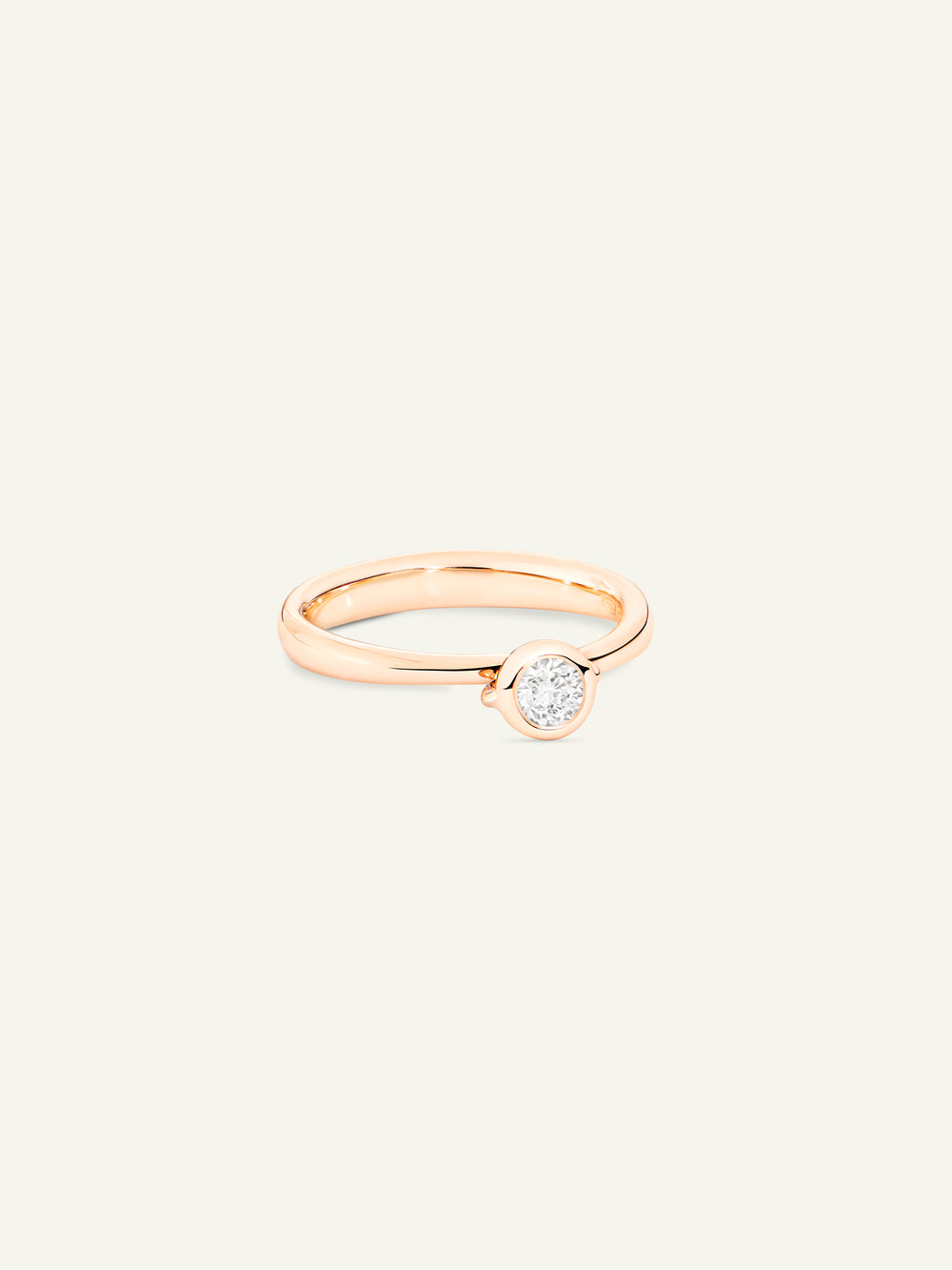 BOUTON Solitaire Ring with Diamond