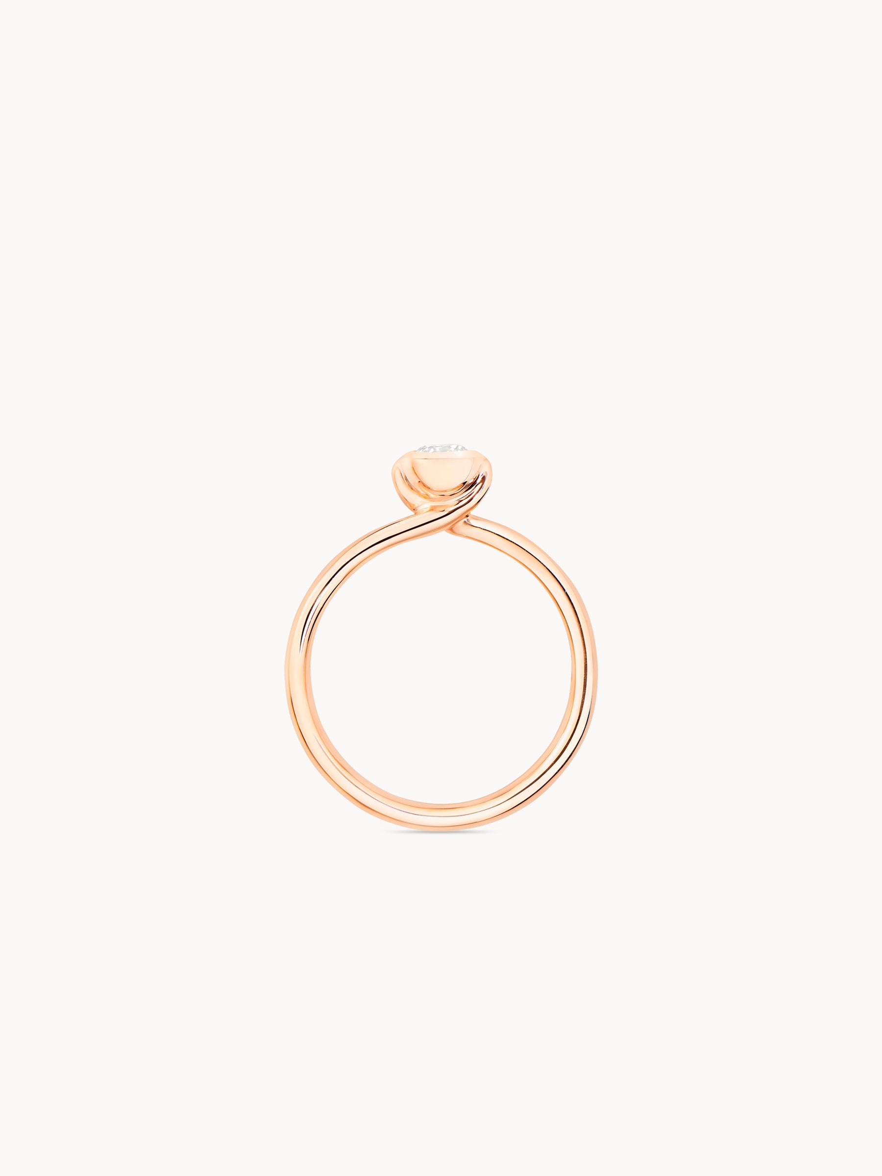 Ring BOUTON Solitaire Classic Diamant
