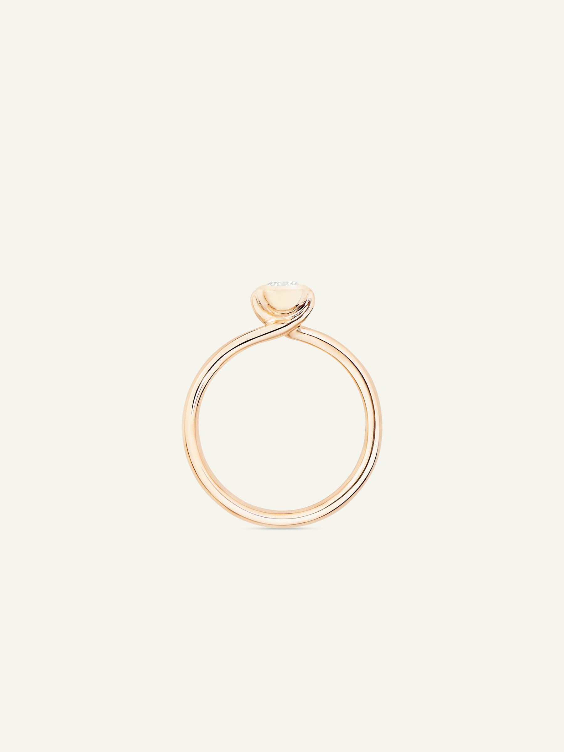 Ring BOUTON Solitaire Classic Diamant