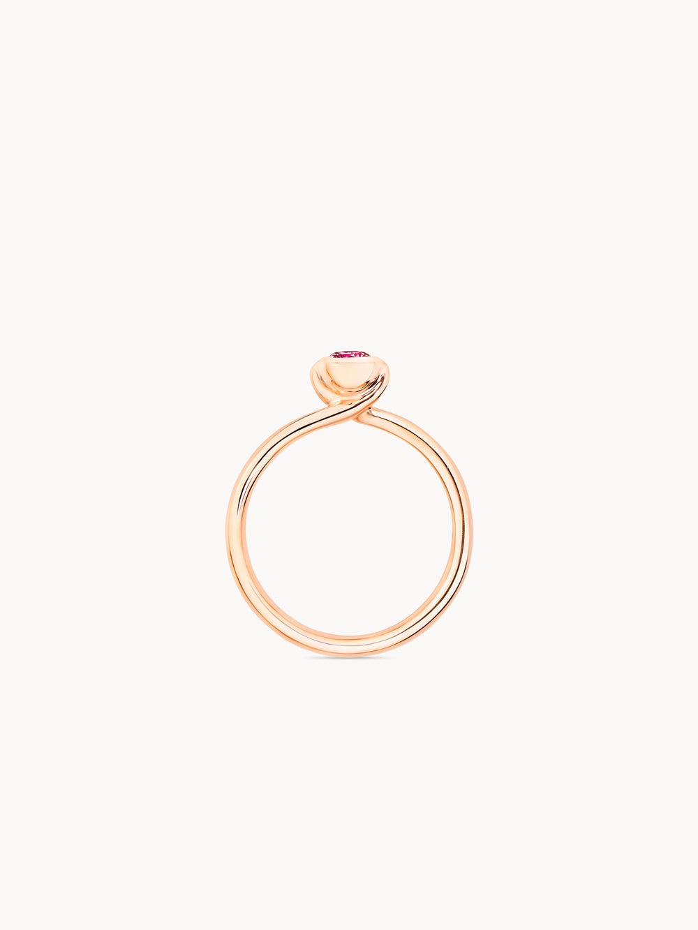 Ring BOUTON Solitaire Spinel pink pink Spinel