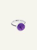 Ring BOUTON large Amethyst