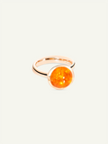 R-BOU-l-Man-rg | BOUTON Large Ring with Mandarin Garnet