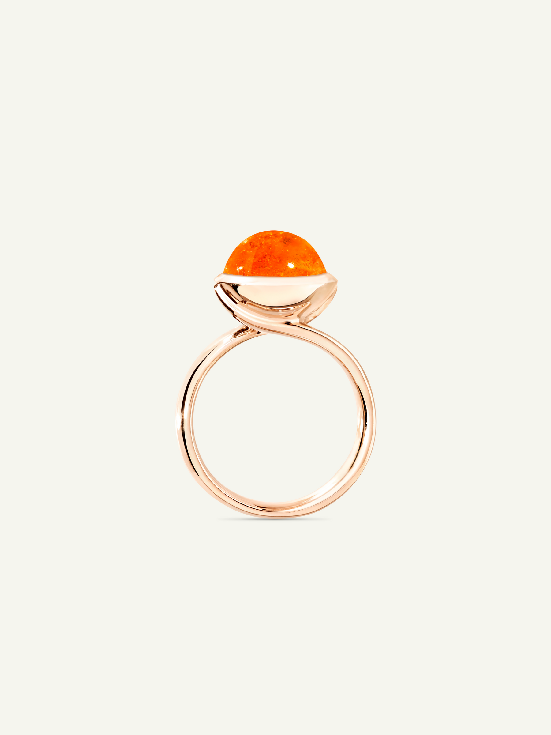 R-BOU-l-Man-rg | Ring BOUTON large Mandarin Garnet